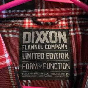 Dixxon Flannel Snap On Long Sleeve Shirt 3XL